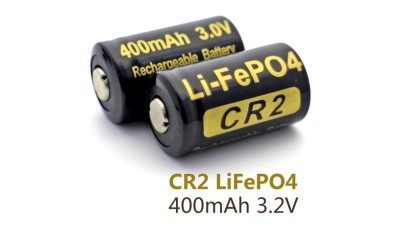 Акумулятор Soshine 15266 CR2 LiFePo 3.2V 400mAh (14995)