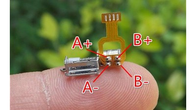Гвинт мініатюрного крокового двигуна 3-5V (15009)