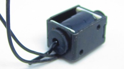 Мініатюрний електромагнітний соленоїд двотактний DC 24V (15011)