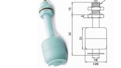 Поплавковий датчик перемикач рівня води (15014)