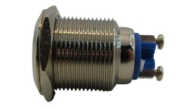 Антивандальная кнопка з фіксацією 19мм (15017)