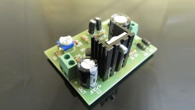 Транзисторний регулятор живлення AC 12-17V DC 8-14V 500mA DIY (15026)