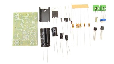 Транзисторний регулятор живлення AC 12-17V DC 8-14V 500mA DIY (15026)