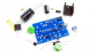 Транзисторний регулятор живлення AC 12-17V DC 8-14V 500mA DIY (15026)