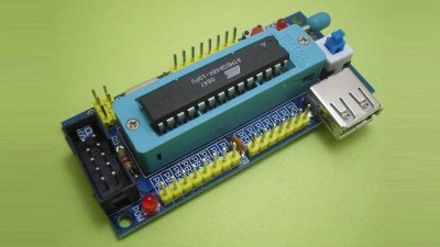 Системна плата Atmega8 Atmega48 Atmega88 AVR набір DIY board (15027)