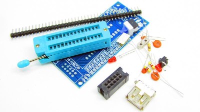 Системна плата Atmega8 Atmega48 Atmega88 AVR набір DIY board (15027)