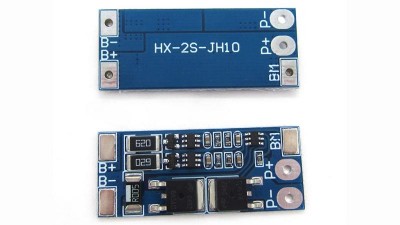 Плата захисту заряду розряду балансир BMS LiIon 2S 7.4V 8.4V 10A (15032)