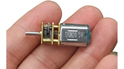 Металевий мініатюрний двигун N20 DC 3-6V 176-348 об/хв (15045)