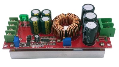 Підвищуючий перетворювач DC Boost 1200W 20A (15051)