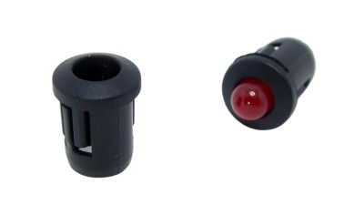 Вставка тримач світлодіода F5 10шт (15058)