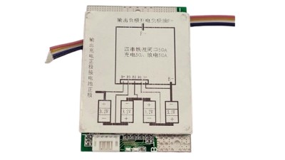 Плата захисту літій ферум балансир BMS 50A 4S LiFePo (15068)