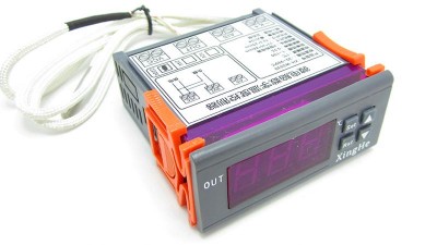 Цифровий терморегулятор термостат XH-W2030 з датчиком 220V (15093)