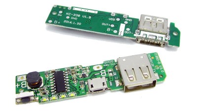 Плата для павербанк Power Bank USB 5V 1A (15109)