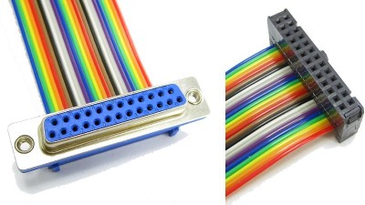 Кабель подовжувач перехідник LPT DB25 FC2.54-26P (15119)