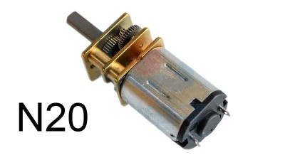 Двигун N20 з механічним приводом GA12-N20 мотор-редуктор 35-140 об/хв (15121)