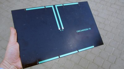 Сонячна панель з епоксидним покриттям 18V 10W 220*340мм (15136)