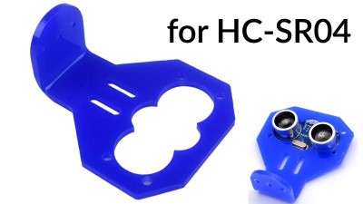 Пластикове кріплення для датчика ультразвуку HC-SR04 Arduino (15150)