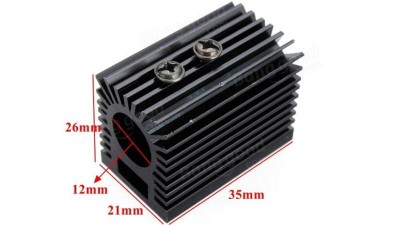 Радіатор для лазера лазерного модуля 12мм (15158)
