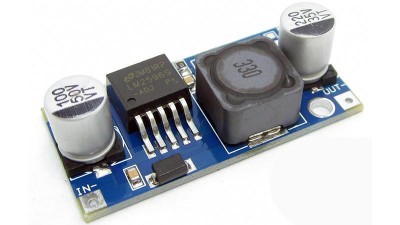 Понижуючий перетворювач напруги LM2596S 6-40V to 3.3V 3A (15168)