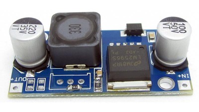 Понижуючий перетворювач напруги LM2596S 6-40V to 5V 3A (15169)