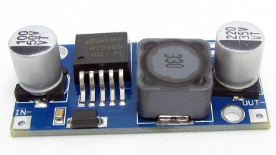 Понижуючий перетворювач напруги LM2596S 6-40V to 5V 3A (15169)