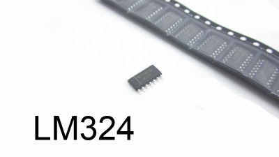 Мікросхема операційний підсилювач LM324 SOP-14 (15172)
