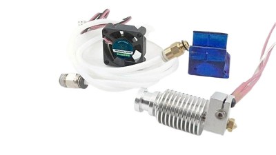 Хотенд екструдер короткий 1.75*0.4 з вентилятором 3D-принтер (15181)