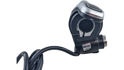 Комплект ручка газу з індикатором заряду і замком запалювання 48V (15194)