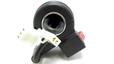 Ручка газу електровелосипеда одинарна з перемикачем два положення (15201)