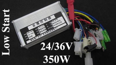 Контролер управління для електровелосипеда 24V 36V 350W повільний старт (15210)