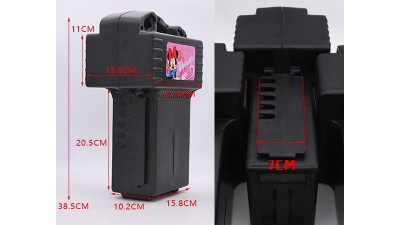 Батарейний корпус відсік акумулятора електровелосипеда 48V 12A 7см (15221)