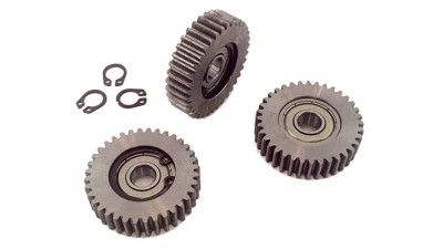 Зубчаста шестерня електродвигуна 36 зубів метал 38*11*8мм 3шт (15230)