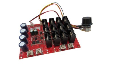 Контролер регулятор швидкості двигуна постійного струму 10-50V 60A (15232)