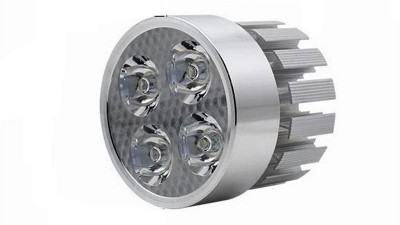Фара для електровелосипеда 12-80V 4*LED з різьбою (15273)
