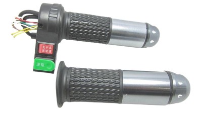 Комплект ручка газу з кнопкою і тумблером 3 положення з ручкою (15276)