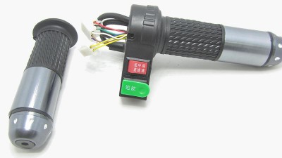 Комплект ручка газу з кнопкою і тумблером 3 положення з ручкою (15276)