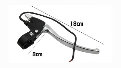 Алюмінієві ручки гальма для електровелосипеда 2шт (15278)