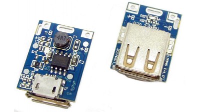 Плата контролер павер банк Power Bank PCB 5V 1A (15291)