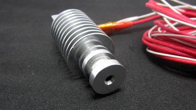 Хотенд екструдер короткий V5 3*0.3мм для 3D-принтера ЧПУ (15295)