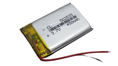 Акумулятор LiPo 502535 A9 3.7V 500mah 35*25*5мм (15313)