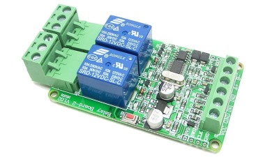 Реле управління двохканальне Modbus RTU-2 TTL RS485 (15320)