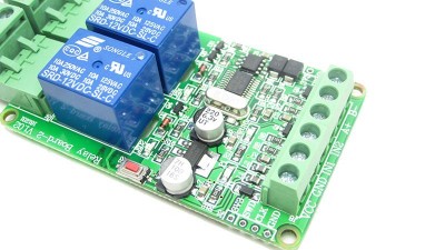 Реле управління двохканальне Modbus RTU-2 TTL RS485 (15320)