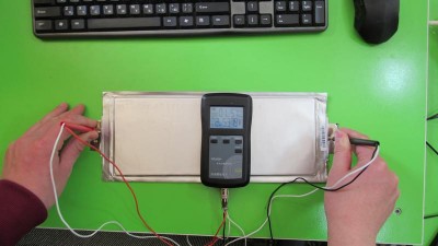 Акумулятор літий-титанат пакет LiTo LiTiO 2.3V 17Ah 330*125*8mm 1.5mOm (15353)