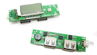 Плата для павербанк Power Bank LCD з дисплеєм 5V 2A (15358)