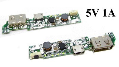 Плата для павербанк Power Bank USB 5V 1A (15361)