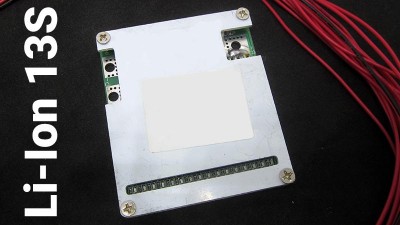 Контролер захисту заряду розряду BMS 13S Li-Ion 48V 40A (15416)