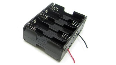 Холдер бокс для акумуляторів батарей 10*AA 10*14500 (15447)