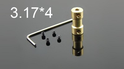 Цанга вала для електричного двигуна 3.17*4mm (15484)