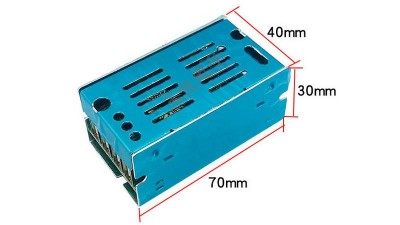 Понижуючий перетворювач DC 9-36V to 5V 5A 4*USB (15485)