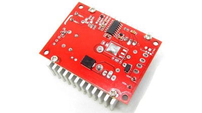 Регульований понижуючий перетворювач DC 4-32V to 1.2-32V 15A (15490)